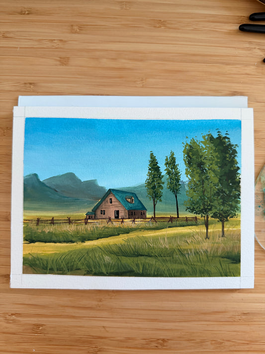 countryside - farmhouse summer
