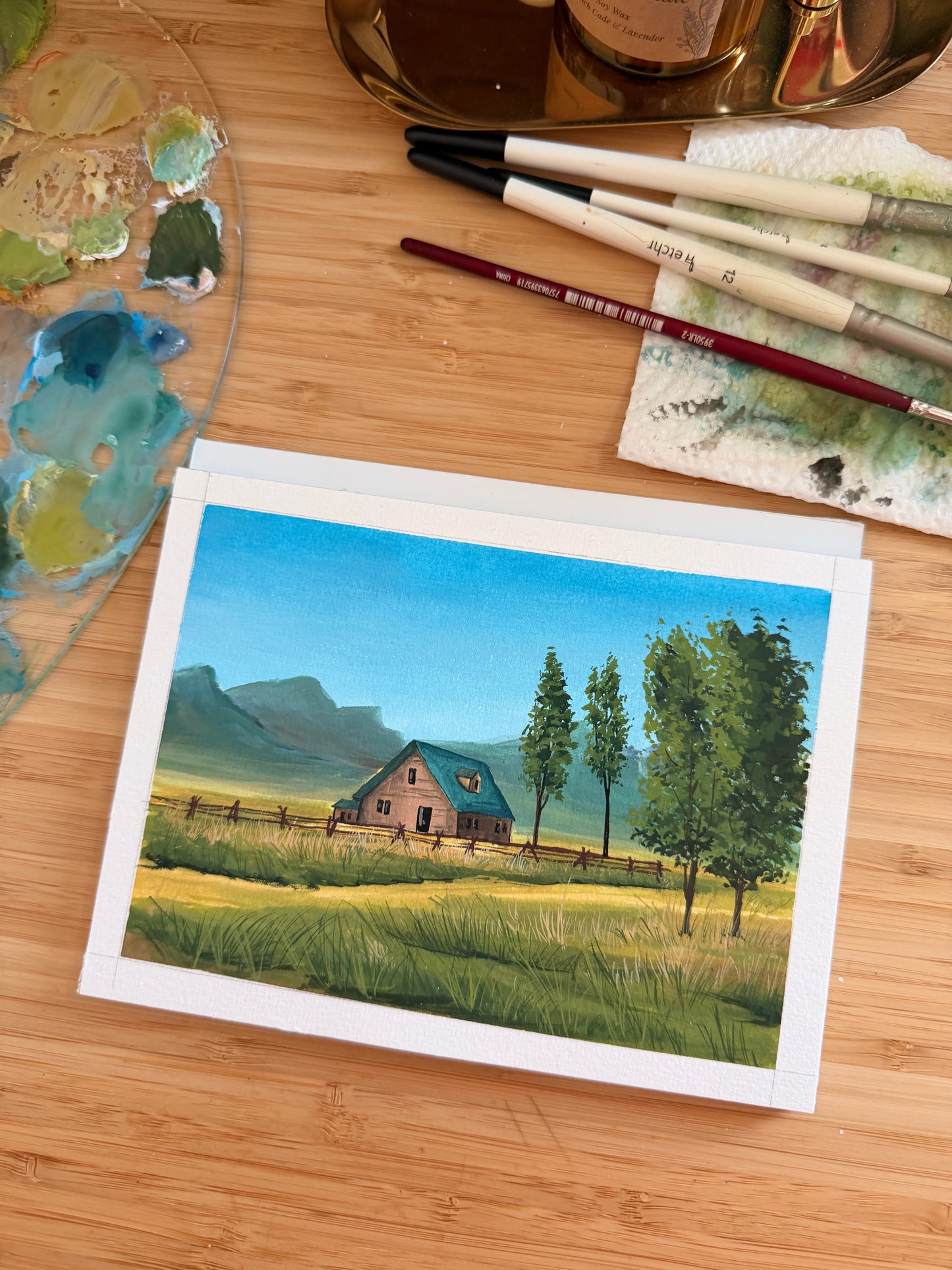 countryside - farmhouse summer