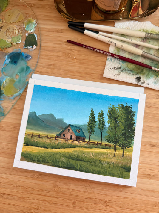 countryside - farmhouse summer